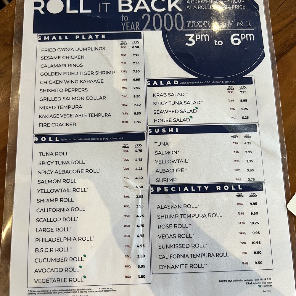 Kabuki Japanese Restaurant - Happy hour menu - Japanese Near Me - Oxnard, California