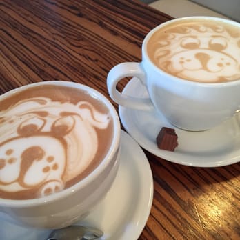 Moore Coffee Shop - Nutella mocha latte art - Coffee & Tea Near Me - Seattle, Washington