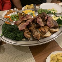 Schlotfeger - Komboplatte Grill und Schlotfeger platte