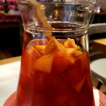 Teresa Carles - Rosé sangria by the liter - Vegetarian Near Me - Barcelona, B Teresa Carles - Rosé sangria by the liter - Vegetarian Near Me - Barcelona, B
