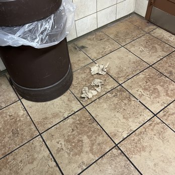 Kroger - People that used bathroom probably didn't care about picking up paper towels they dropped. - Grocery Near Me - Columbia, South Carolina