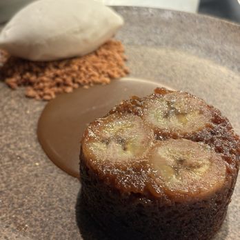 Uchi Miami - warm banana cake - Asian Fusion Near Me - Miami, Florida Uchi Miami - warm banana cake - Asian Fusion Near Me - Miami, Florida
