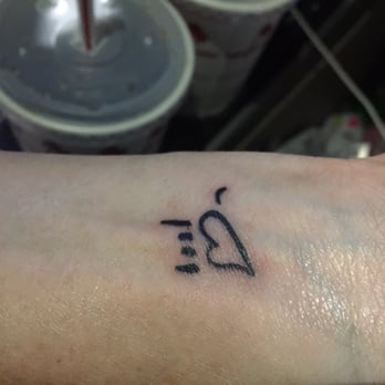 Ink Workz tattoos - Love sign our autistic child always does it when you tell him to love him - Tattoo Near Me - Keller, Texas Ink Workz tattoos - Love sign our autistic child always does it when you tell him to love him - Tattoo Near Me - Keller, Texas