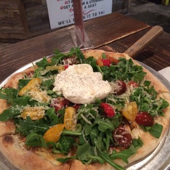 V Pizza - Pizza Insalata... Not the typical pizza, but interesting and different! - Pizza Near Me - Jacksonville Beach, Florida V Pizza - Pizza Insalata... Not the typical pizza, but interesting and different! - Pizza Near Me - Jacksonville Beach, Florida
