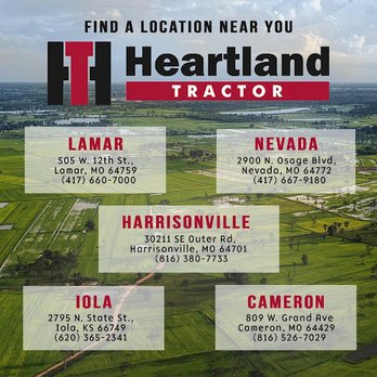 Heartland Tractor - Farming Equipment Near Me - Nevada, Missouri