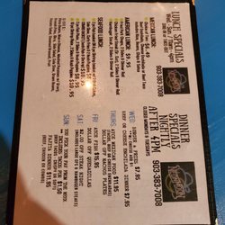 Neon Moon Restaurant and Social Club - Specials