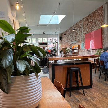 Habit Coffee - Inside cool art - Coffee & Tea Near Me - Victoria, British Columbia Habit Coffee - Inside cool art - Coffee & Tea Near Me - Victoria, British Columbia