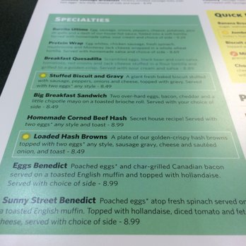 Sunny Street Cafe - menu - Breakfast & Brunch Near Me - Arnold, Missouri Sunny Street Cafe - menu - Breakfast & Brunch Near Me - Arnold, Missouri