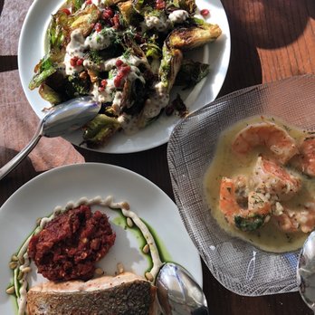Zaytinya - Tasting Menu--Brussel Sprouts, Shrimp, & Salmon Dishes - Greek Near Me - Washington, DC, District of Columbia