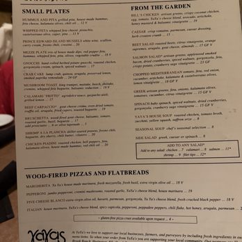 YaYa's Euro Bistro - Menu - New American Near Me - Chesterfield, Missouri YaYa's Euro Bistro - Menu - New American Near Me - Chesterfield, Missouri