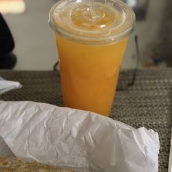 Orange Bong & Chorizo Burrito