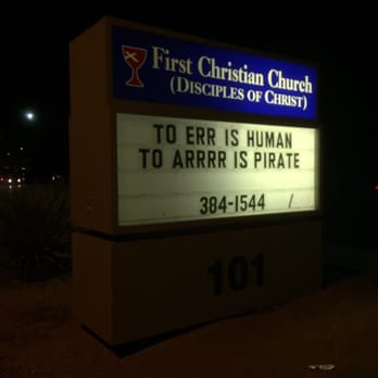 First Christian Church - Though we go to the Catholic Church a couple blocks away, I gotta respect this reader board. Well done. - Churches Near Me - Las Vegas, Nevada First Christian Church - Though we go to the Catholic Church a couple blocks away, I gotta respect this reader board. Well done. - Churches Near Me - Las Vegas, Nevada