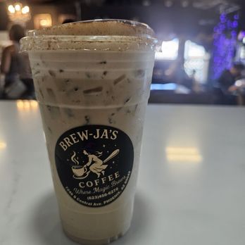 Brew-Ja’s Coffee - Golden Moon Chai with oatmilk - Coffee & Tea Near Me - Phoenix, Arizona