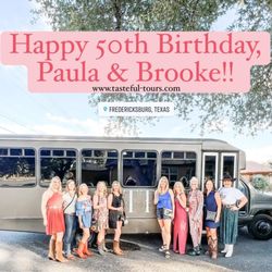 Tasteful Tours - Birthday parties are over the top with Tasteful Tours!
