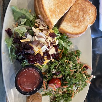Mustard Seed Cafe - Connie's Connie's Bacon, Ham, Cheese and Caramel Apple Sandwich, Kitchen Sink Side Salad,Arcadian Spring Side Salad - Cafes Near Me - Kingsport, Tennessee Mustard Seed Cafe - Connie's Connie's Bacon, Ham, Cheese and Caramel Apple Sandwich, Kitchen Sink Side Salad,Arcadian Spring Side Salad - Cafes Near Me - Kingsport, Tennessee