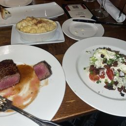 Baseball Cut Filet Mignon BLT Iceberg Wedge Mac & Cheese