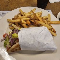 Red Bank Diner - Chicken Gyro & Fries