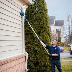 SPRK Pest Solutions - Sweeping for cobwebs