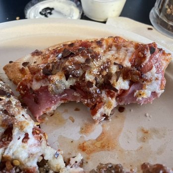 5 Buck Pizza - Meat Monster - FULL OFF GREAT MEATS.   This was delicious. - Italian Near Me - Fillmore, Utah