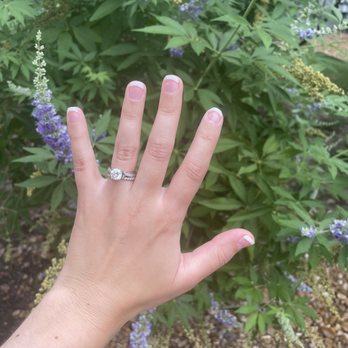 JV Nail Salon Spa - Lovely gel French manicure! - Nail Salons Near Me - Tomball, Texas JV Nail Salon Spa - Lovely gel French manicure! - Nail Salons Near Me - Tomball, Texas