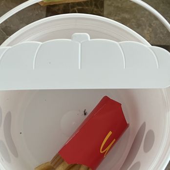 McDonald's - a bucket of fries and a hamburger - Fast Food Near Me - Centerville, Utah