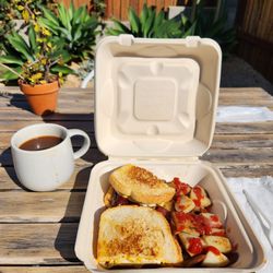 Garrett's Old Fashioned Restaurant - Sourdough sandwhich with Cajun sausage and potatoes was the best breakfast I've had in a while.