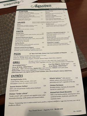 Augustino's Italian Eatery and Prime Steaks by null