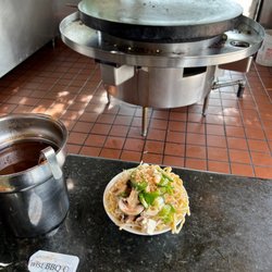 GK Mongolian BBQ - The grill area