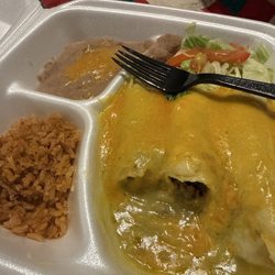 Horrible enchiladas. Taste like ass