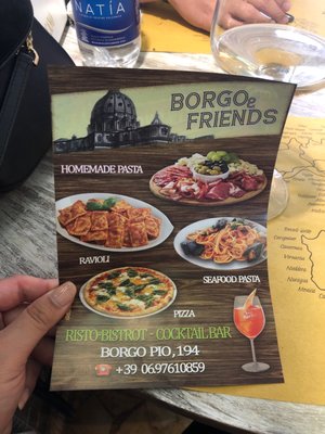 Menu photo 4 Borgo & Friends Rome, RM Menu photo 4 Borgo & Friends Rome, RM