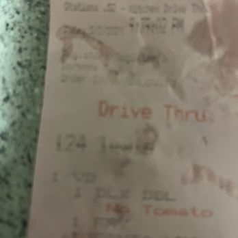 Culver's - Receipt - Burgers Near Me - Jacksonville, Florida