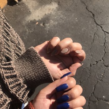 Top Pro Nails - Gel acrylic nails. Coffin and almond shape. - Nail Salons Near Me - Covina, California