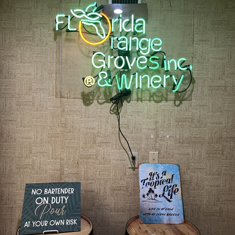 Florida Orange Groves Winery - Back of house - Wine Bars Near Me - South Pasadena, Florida