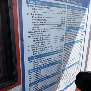 King Seafood - Menu - Seafood Near Me - Corpus Christi, Texas