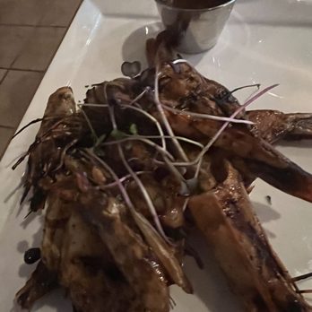Blvck Cow - Island spiced prawns with jerk sauce - Cocktail Bars Near Me - Bowie, Maryland Blvck Cow - Island spiced prawns with jerk sauce - Cocktail Bars Near Me - Bowie, Maryland