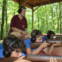 Falcon Camp - Riflery instruction
