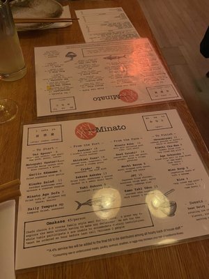 Menu photo 1 Izakaya Minato Portland, ME Menu photo 1 Izakaya Minato Portland, ME