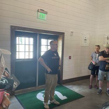 Nearest Green Distillery - Jason starting the tour - Distilleries Near Me - Shelbyville, Tennessee