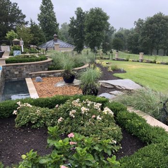 Burlap and Bloom - a landscaped garden with a pool - Landscaping Near Me Burlap and Bloom - a landscaped garden with a pool - Landscaping Near Me