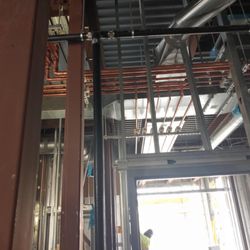 Frontier Plumbing & Heating - Our piping system for heating system
on industrial job