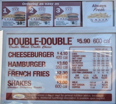 Menu photo 7 In-N-Out Burger Temple City, CA Menu photo 7 In-N-Out Burger Temple City, CA