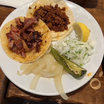 Taqueria Taxco - Al pastor taco and chorizo taco - Mexican Near Me - Arlington, Texas Taqueria Taxco - Al pastor taco and chorizo taco - Mexican Near Me - Arlington, Texas