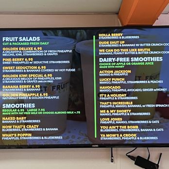 Get Fruity Cafe - Menu - Salad Near Me - Atlanta, Georgia