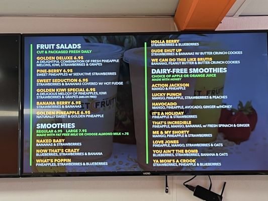 Menu photo 2 Get Fruity Cafe Atlanta, GA