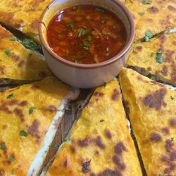 Las Gaviotas Restaurant - Birria quesadilla.