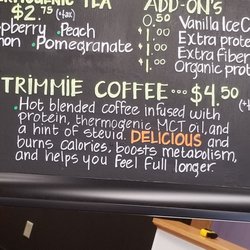 Fresh Cafe - Variety of smoothies