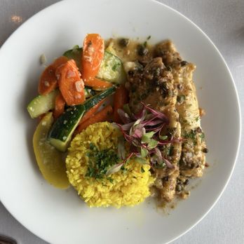 Lighthouse Bistro - Sanddabs Piccata - Mediterranean Near Me - Monterey, California