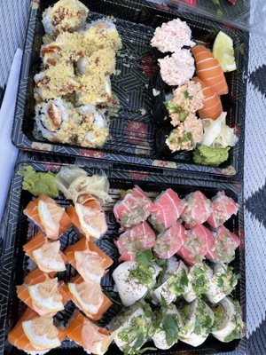 Gorilla Eats Sushi by null