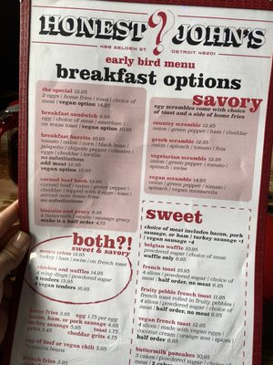 Menu photo 4 Honest John's Bar & Grill Detroit, MI Menu photo 4 Honest John's Bar & Grill Detroit, MI