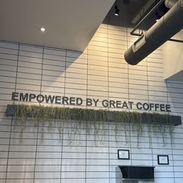 Empowered by great coffee Empowered by great coffee